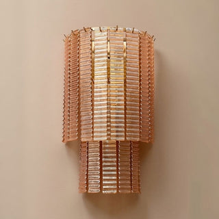 Large Cascading Glass Art Deco Wall Light in Lighting from Oriana B www.orianab.com