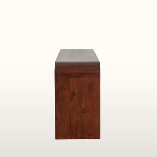 Large Curved Dark Wood Sideboard in Furniture from Oriana B www.orianab.com