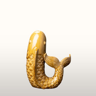 Large Mustard Fish Vase in Homewares from Oriana B www.orianab.com