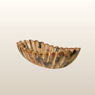 Large Rippled Ornamental Bowl in Homewares from Oriana B www.orianab.com