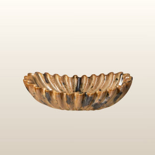 Large Rippled Ornamental Bowl in Homewares from Oriana B www.orianab.com