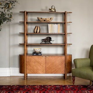 Large Sunburst Bookcase in Furniture from Oriana B www.orianab.com