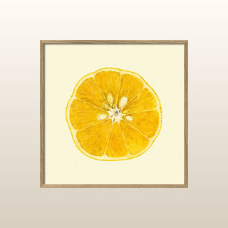 Lemon | Oak Frame | 61x61 in Homewares from Oriana B www.orianab.com