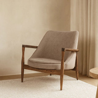 Lorcan Armchair | Tweed in Furniture from Oriana B www.orianab.com