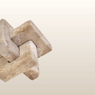 Marble Knot Sculpture in Homewares from Oriana B www.orianab.com