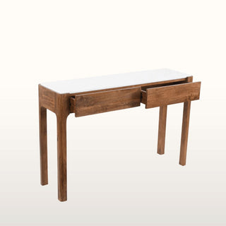 Marble Topped Console Table with Drawers in Furniture from Oriana B www.orianab.com