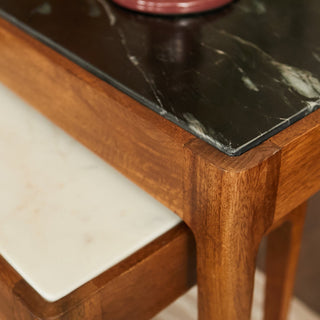 Marble Topped Side Table Nest in Furniture from Oriana B www.orianab.com