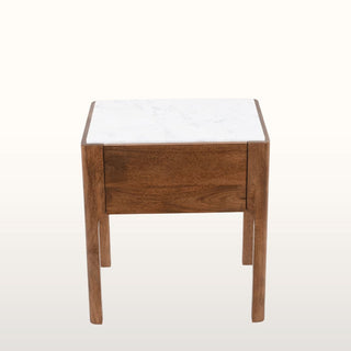 Marble Topped Side Table with Drawer in Furniture from Oriana B www.orianab.com
