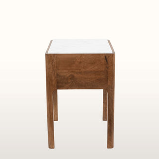 Marble Topped Side Table with Drawer in Furniture from Oriana B www.orianab.com