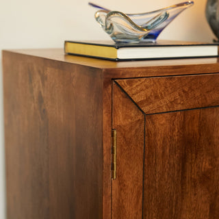 Marquetry 2 Door Cabinet | Wood in Furniture from Oriana B www.orianab.com