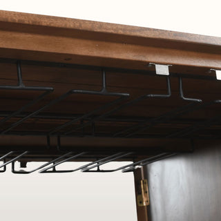 Marquetry Bar Cabinet | Wood in Furniture from Oriana B www.orianab.com