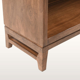 Marquetry Mid Height Bookcase | Wood in Furniture from Oriana B www.orianab.com