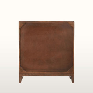 Marquetry Sliding Door Console Cabinet | Wood in Furniture from Oriana B www.orianab.com