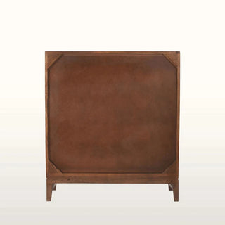 Marquetry Sliding Door Console Cabinet | Wood in Furniture from Oriana B www.orianab.com