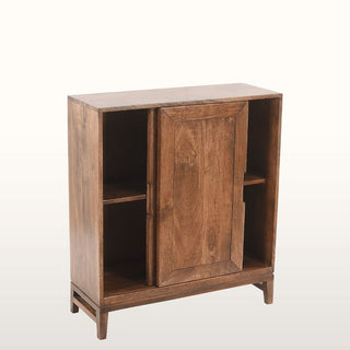 Marquetry Sliding Door Console Cabinet | Wood in Furniture from Oriana B www.orianab.com