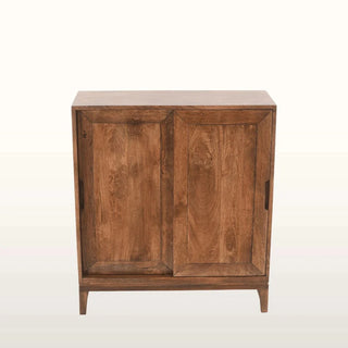 Marquetry Sliding Door Console Cabinet | Wood in Furniture from Oriana B www.orianab.com