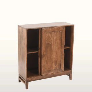 Marquetry Sliding Door Console Cabinet | Wood in Furniture from Oriana B www.orianab.com