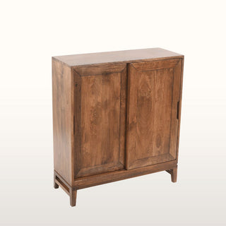 Marquetry Sliding Door Console Cabinet | Wood in Furniture from Oriana B www.orianab.com