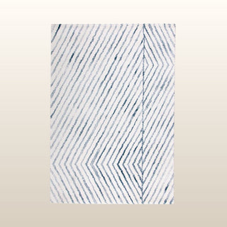 Minimalist Pattern Rug | Blue | 3 Sizes in Homewares from Oriana B www.orianab.com