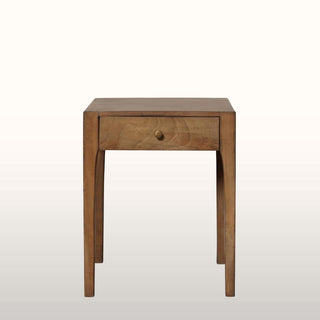 Minimalist Single Drawer Bedside Table in Archived from Oriana B www.orianab.com