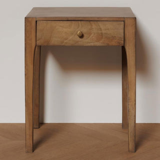Minimalist Single Drawer Bedside Table in Archived from Oriana B www.orianab.com