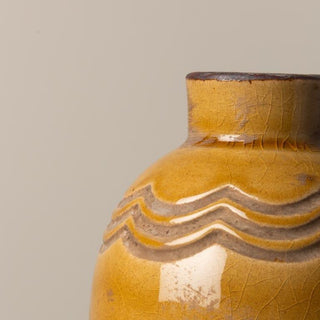 Mustard Decorative Vase in Homewares from Oriana B www.orianab.com