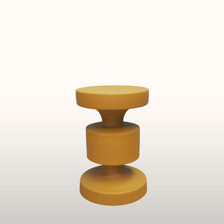 Mustard Metal Side Table in Furniture from Oriana B www.orianab.com