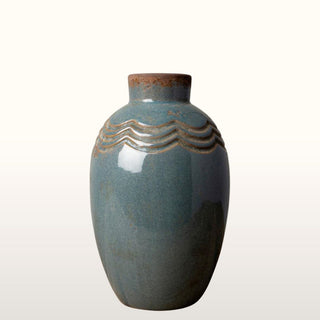 Muted Blue Decorative Vase in Homewares from Oriana B www.orianab.com