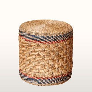 Natural Jute Footstool in Furniture from Oriana B www.orianab.com