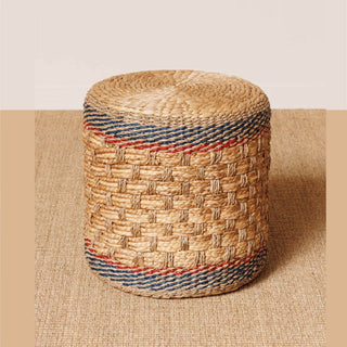 Natural Jute Footstool in Furniture from Oriana B www.orianab.com
