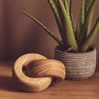 Natural Wood Large Knot Decor in Homewares from Oriana B www.orianab.com
