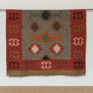 Navajos Kilim Rug | 300x200 in Homewares from Oriana B www.orianab.com