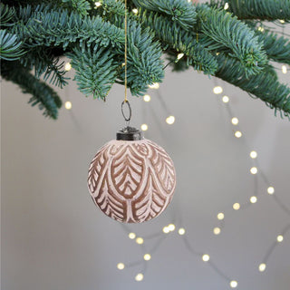 Old Rose Christmas Tree Ornament in Christmas Decorations from Oriana B www.orianab.com