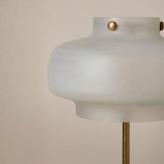 Opal Glass Table Lamp in Lighting from Oriana B www.orianab.com