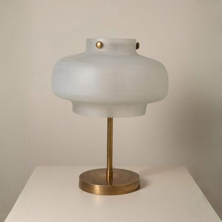 Opal Glass Table Lamp in Lighting from Oriana B www.orianab.com