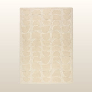 Opale Ivory | Wool Rug | 3 Sizes in Homewares from Oriana B www.orianab.com