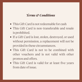 Oriana B | Gift Card in Gift Cards from Oriana B www.orianab.com