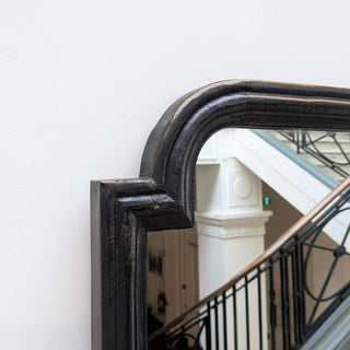 Oscar Mantle Mirror | Black in Mirrors from Oriana B www.orianab.com