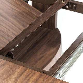 Oval Extendable Dining Table | Walnut in Furniture from Oriana B www.orianab.com