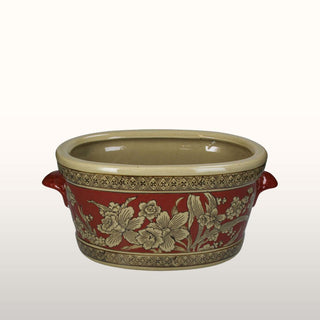 Oval Porcelain Planter in Homewares from Oriana B www.orianab.com