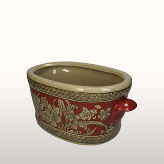 Oval Porcelain Planter in Homewares from Oriana B www.orianab.com