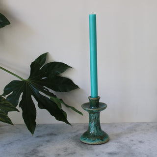 Oxidised Green Small Candlestick in Homewares from Oriana B www.orianab.com
