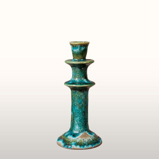 Oxidised Green Tall Candlestick in Homewares from Oriana B www.orianab.com