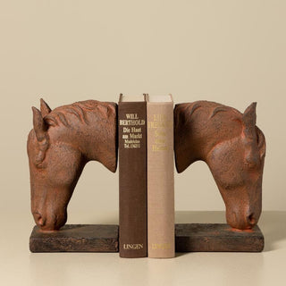 Pair of Horse Head Bookends in Homewares from Oriana B www.orianab.com