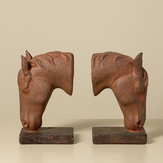 Pair of Horse Head Bookends in Homewares from Oriana B www.orianab.com