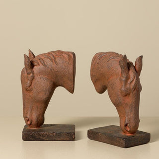 Pair of Horse Head Bookends in Homewares from Oriana B www.orianab.com