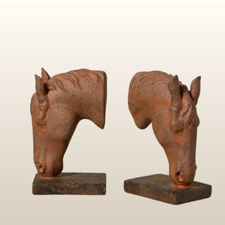 Pair of Horse Head Bookends in Homewares from Oriana B www.orianab.com