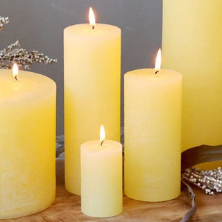 Pillar Candle | Melon | 3 Sizes in Homewares from Oriana B www.orianab.com