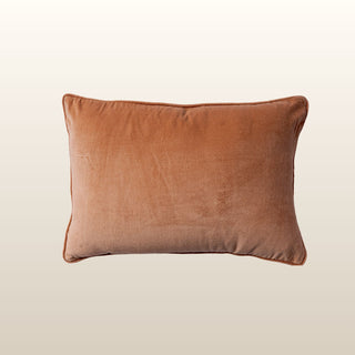Pippa Velvet Cushion | Pale Rose | 40x60 in Homewares from Oriana B www.orianab.com