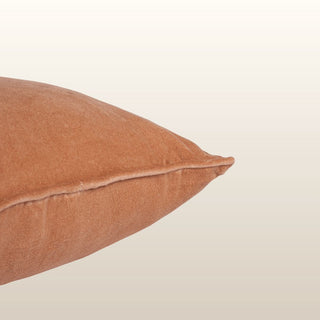 Pippa Velvet Cushion | Pale Rose | 50x50 in Homewares from Oriana B www.orianab.com